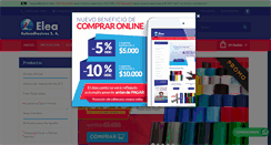 Desktop Screenshot of elea.com.ar
